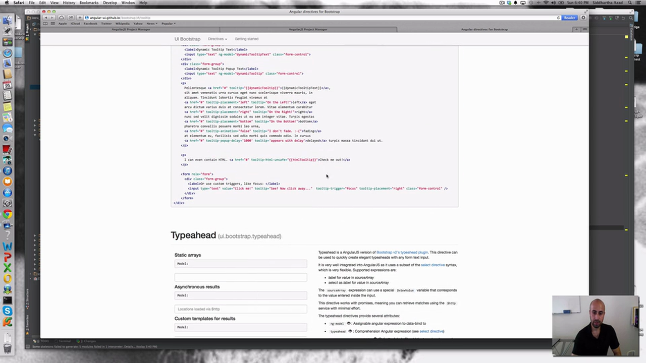 Angular UI Bootstrap Library