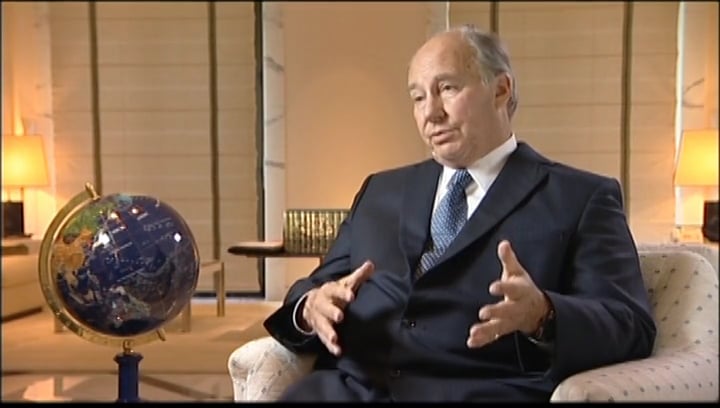 Interview (long): the Aga Khan