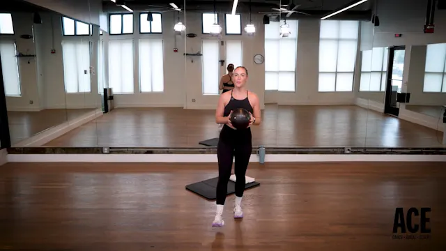 Arms + Abs with a Ball