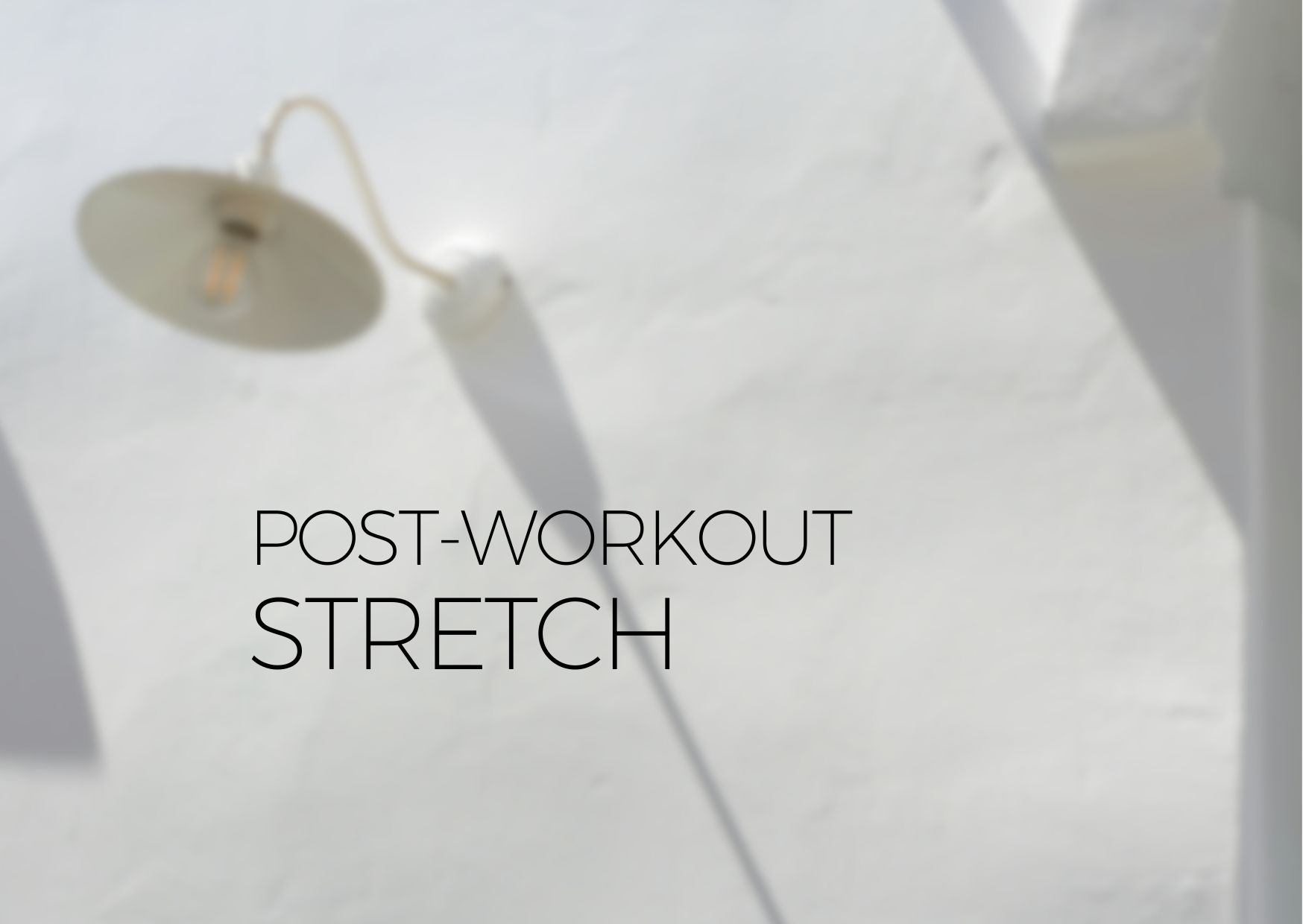 Post-Workout Stretch (November 17, 2025)