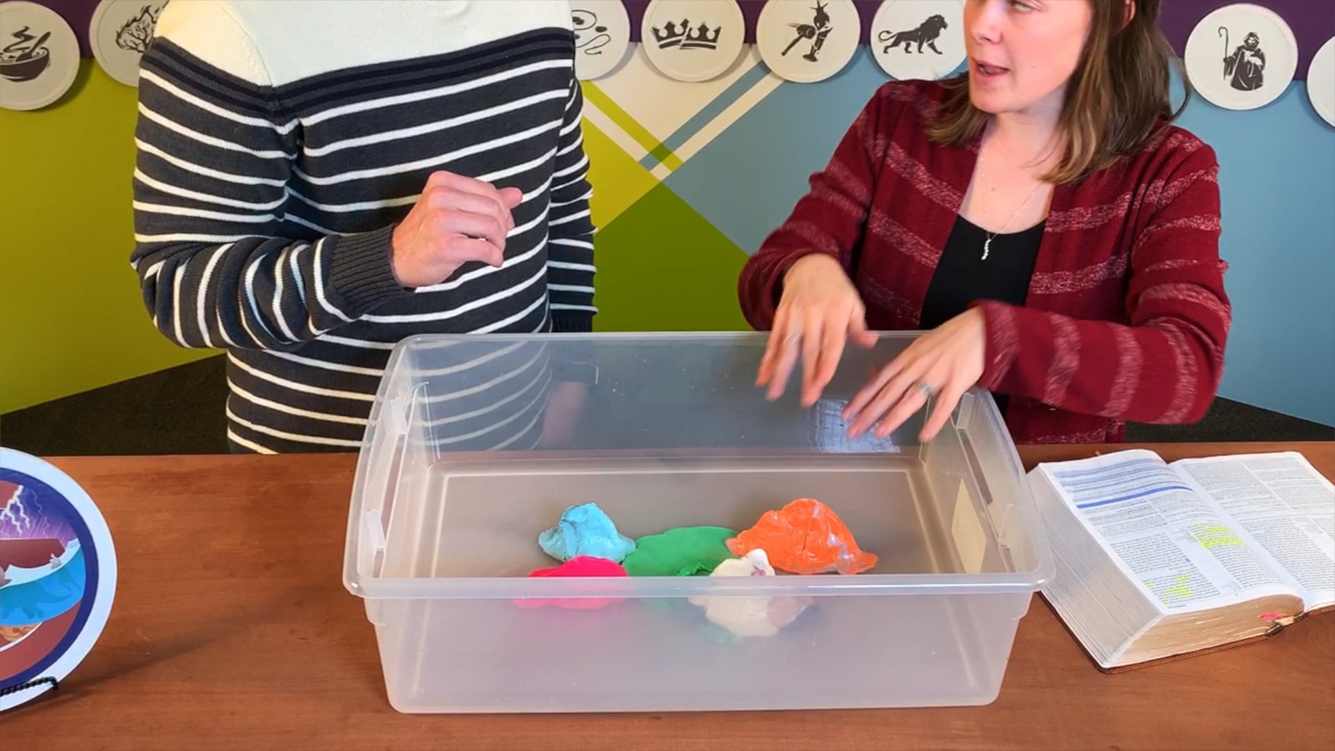 S1 Lesson 15 - God sends a global flood to destroy the earth.