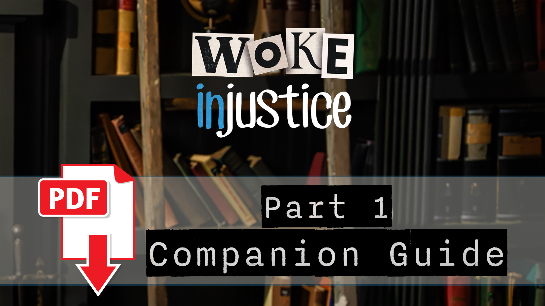 E1 Woke Injustice Companion Guide: Part 1 [PDF Download]