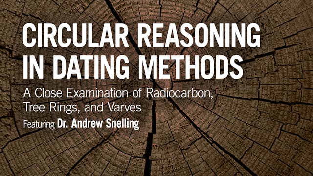 Circular Reasoning in Dating Methods
