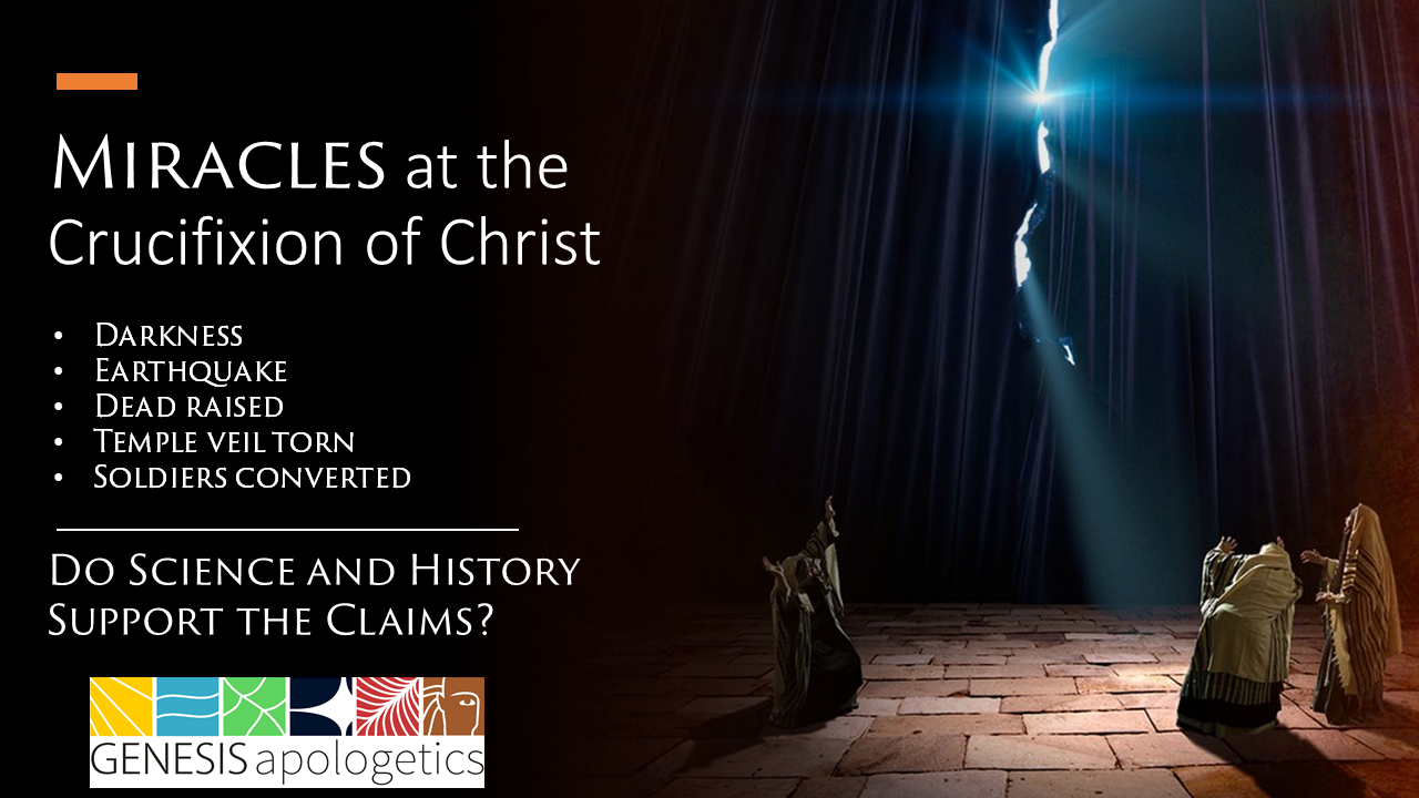 Miracles at the Crucifixion of Christ