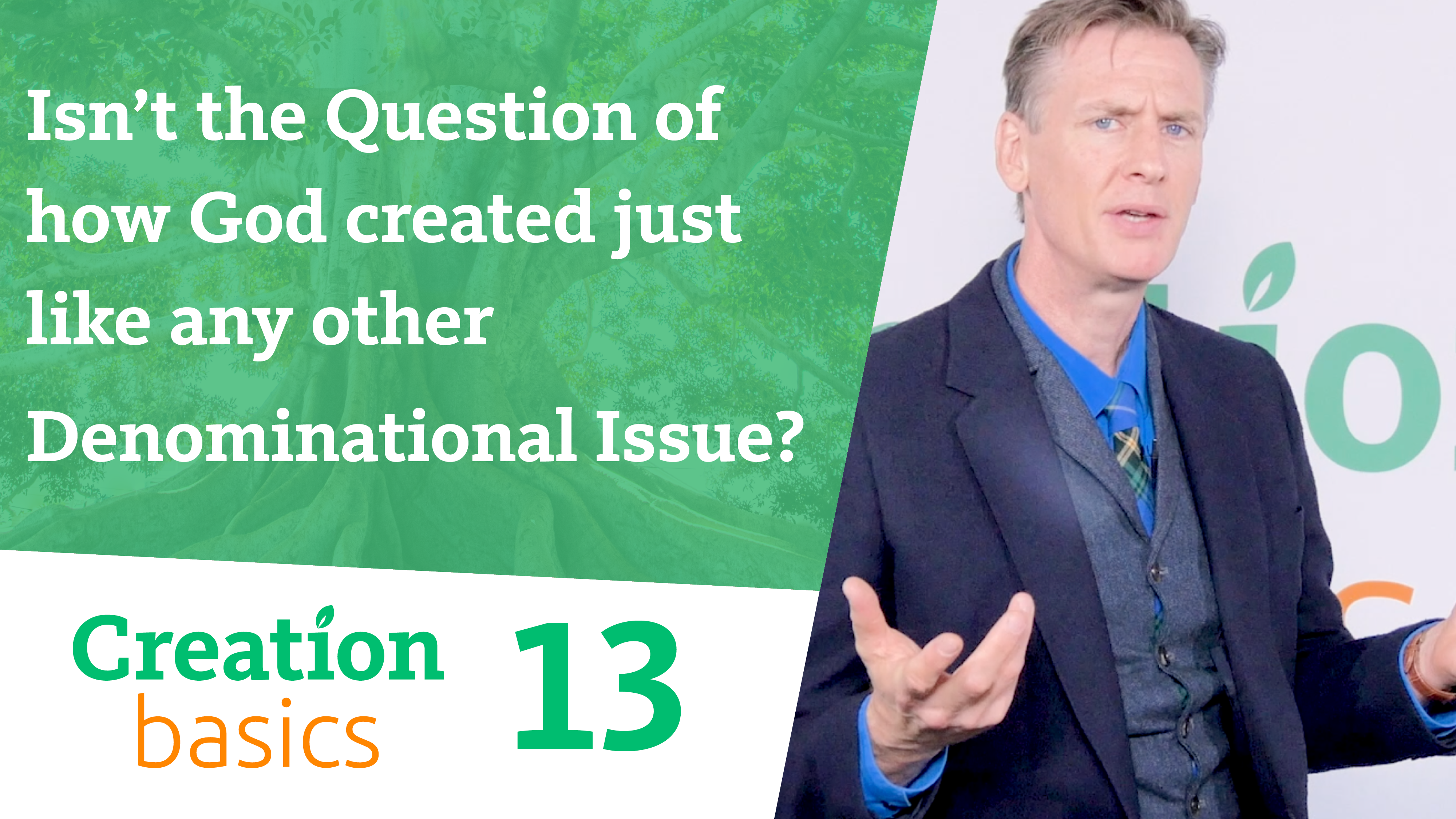 S1E13 Isnt the Question of how God created just like other Denominational Issue?