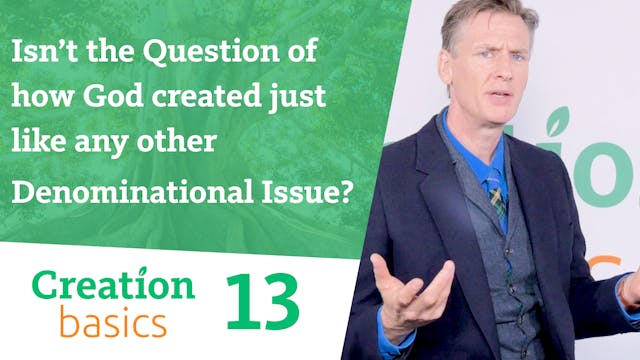 S1E13 Isnt the Question of how God cr...