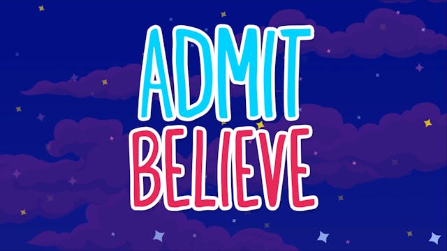 Admit, Believe, and Receive Hand Motions