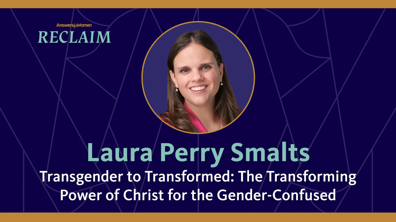 Laura Perry Smalts: Transgender To Transformed - Answers for Women ...