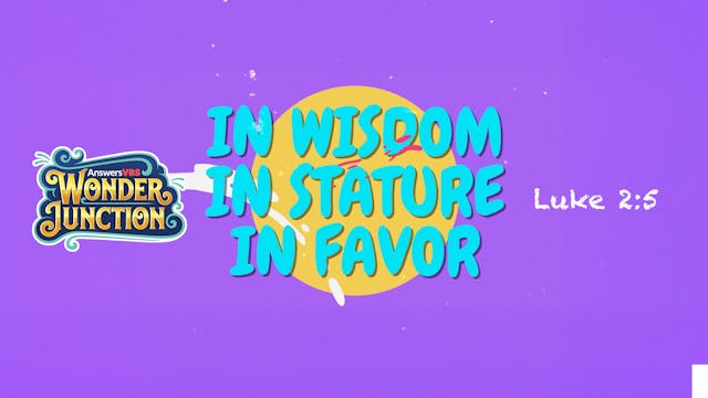 In Wisdom In Stature In Favor - Luke ...