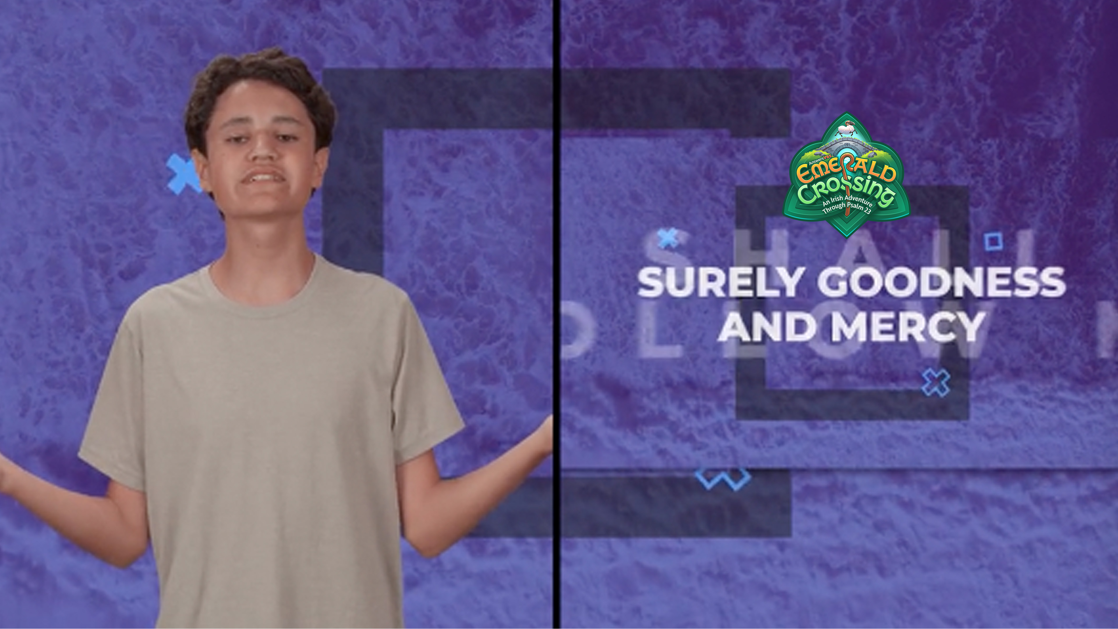 Psalm 23:6 - Surely Goodness and Mercy (Memory Verse - Hand Motions)