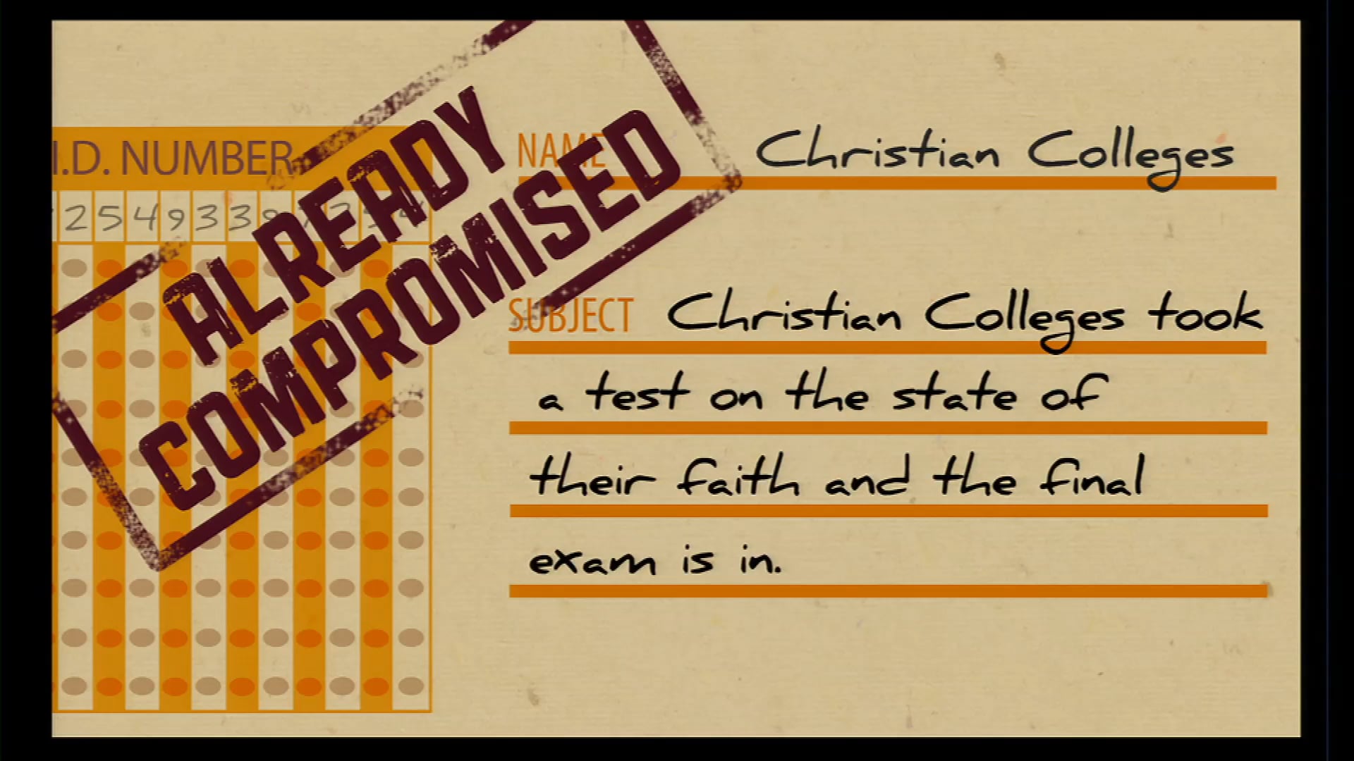 S1E1 Already Compromised, Part 1 - Ken Ham