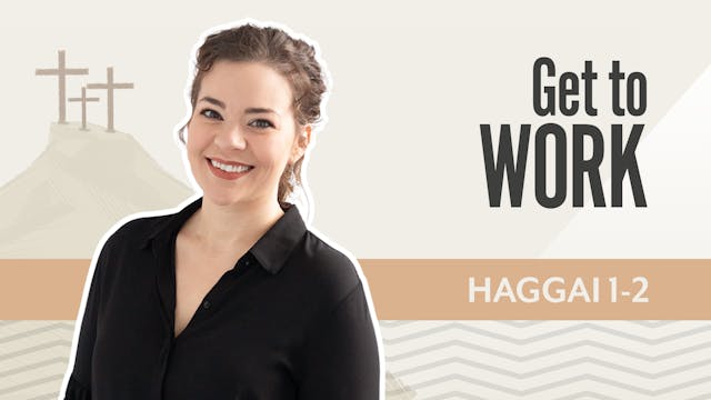 Get To Work; Haggai 1-2
