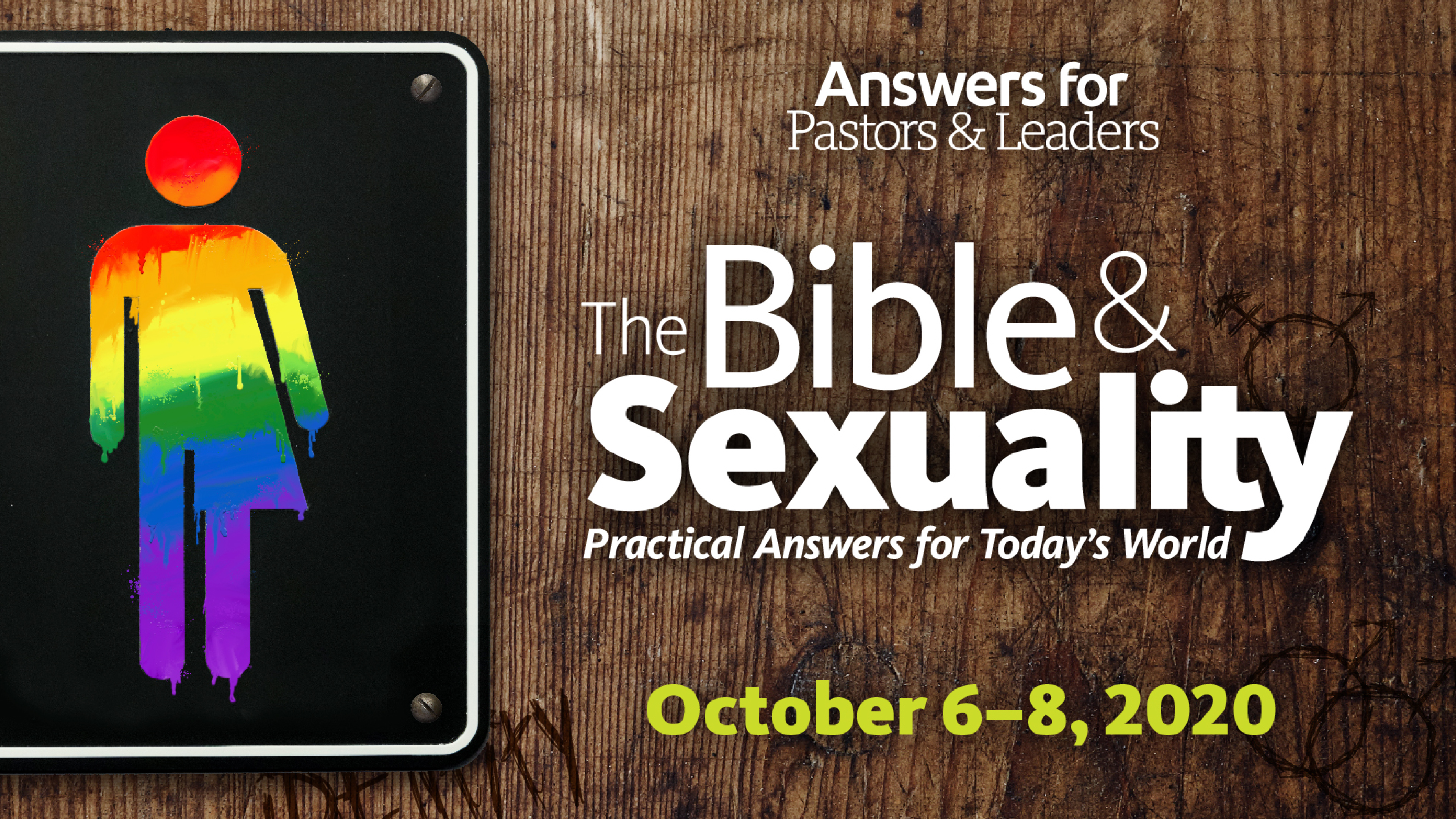 Answers For Pastors Conference 2020: The Bible & Sexuality - Answers.tv