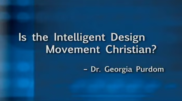 Is the Intelligent Design Movement Christian?