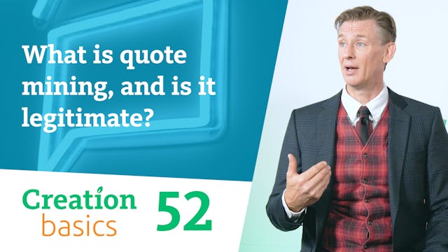 S1E52 What is quote mining, and is it...