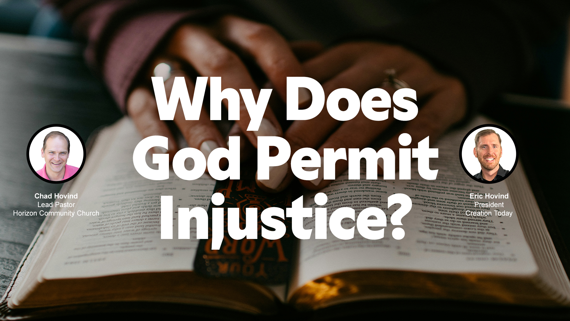 S4E1 Why Does God Permit Injustice