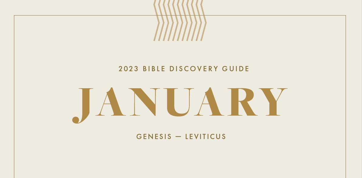 January, 2023 Bible Discovery Guide: Genesis - Leviticus