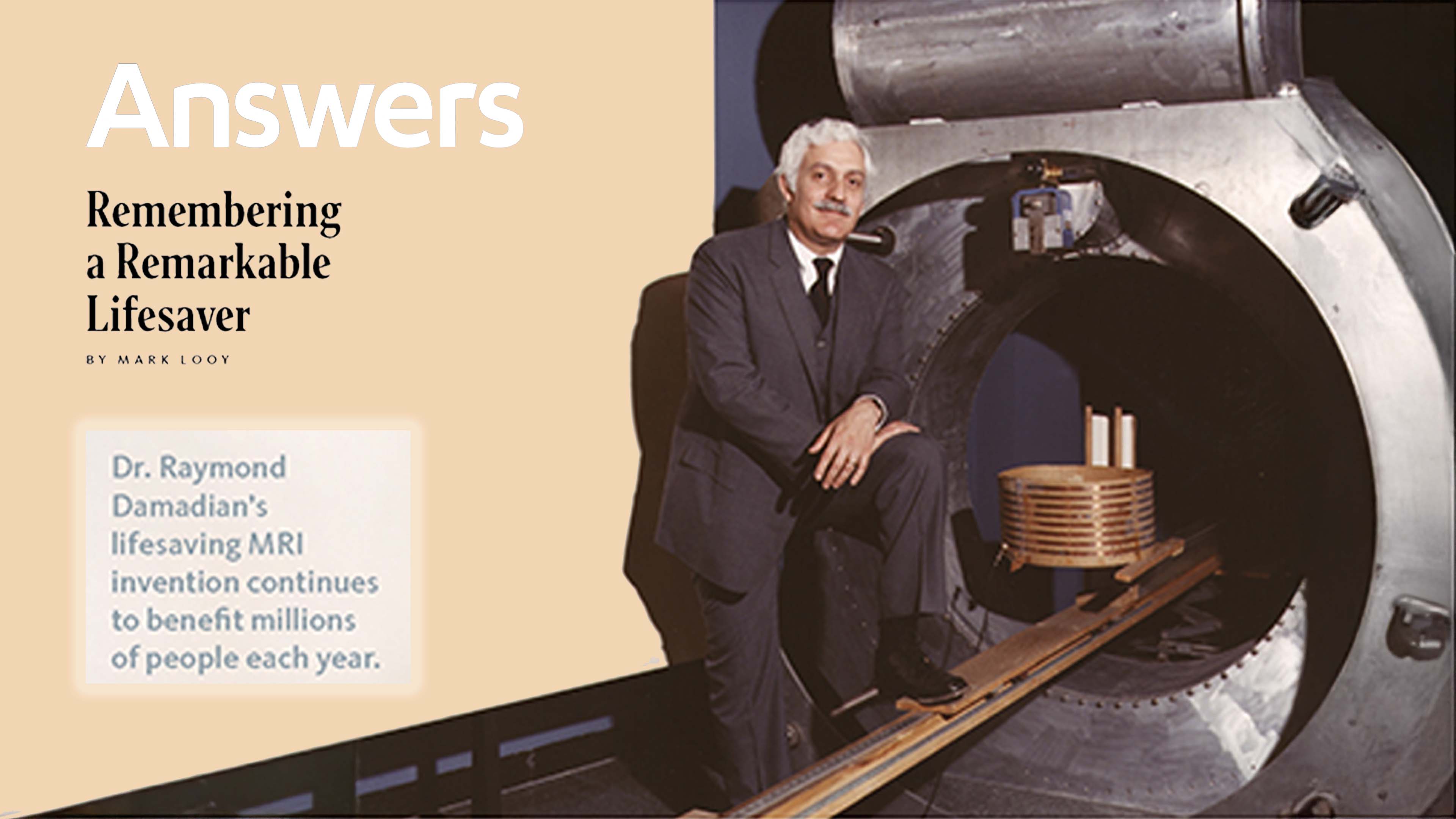 Remembering a Remarkable Lifesaver (Answers Audio Article)