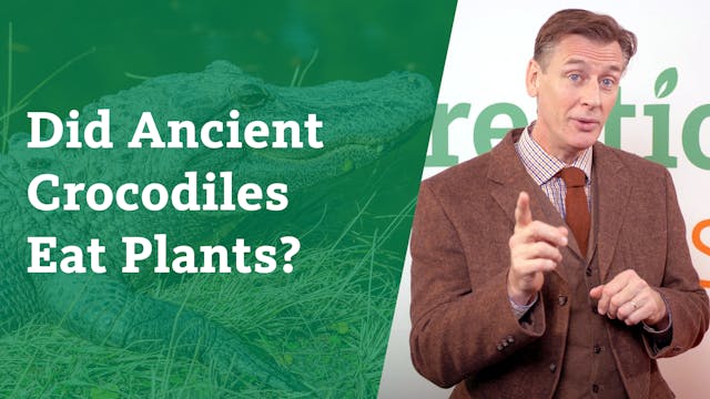 Did Ancient Crocodiles Eat Plants?