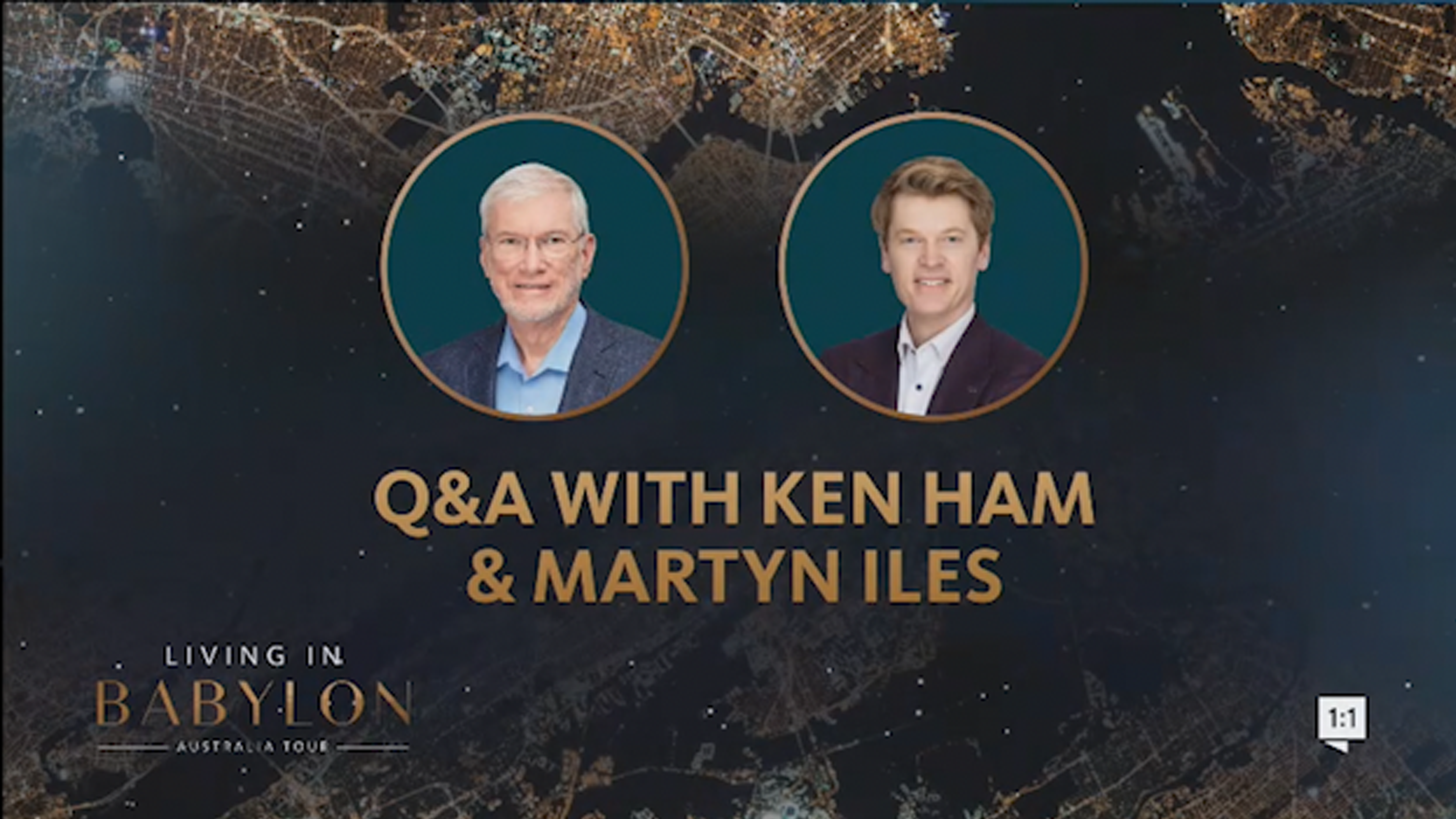 Perth: Q & A with Ken Ham and Martyn Iles