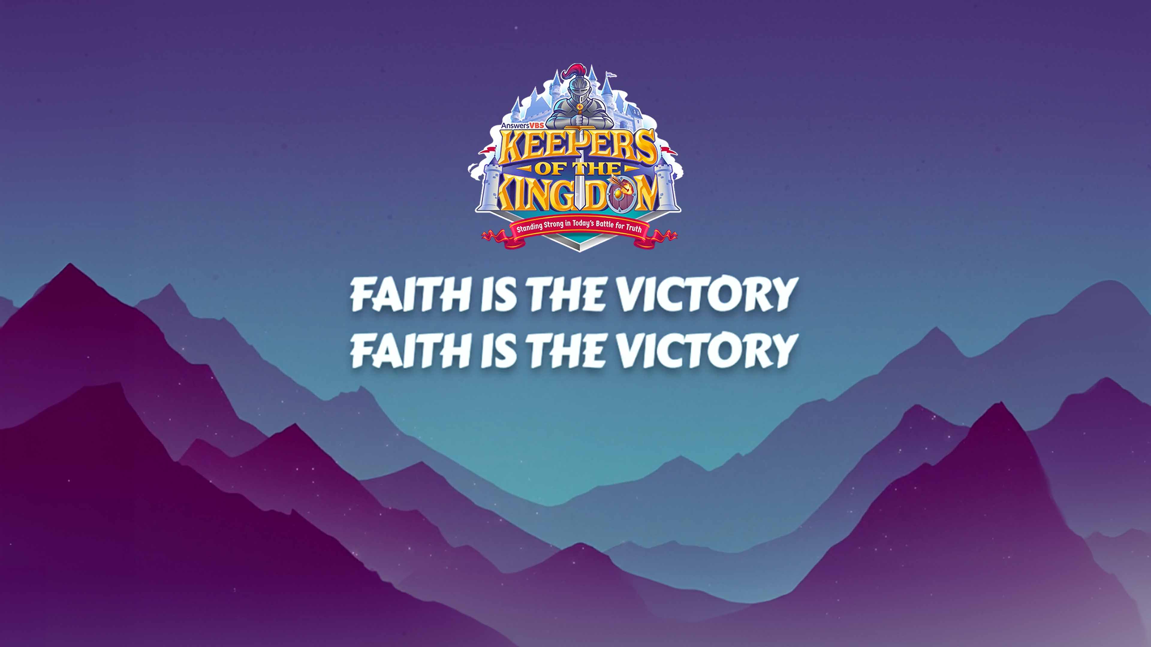 Faith Is the Victory (Lyrics)