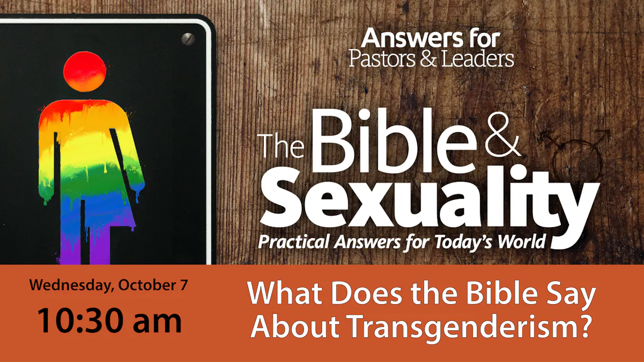 What Does The Bible Say About Transgenderism The Bible Sexuality 