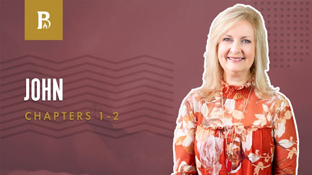 According to John; John 1-2