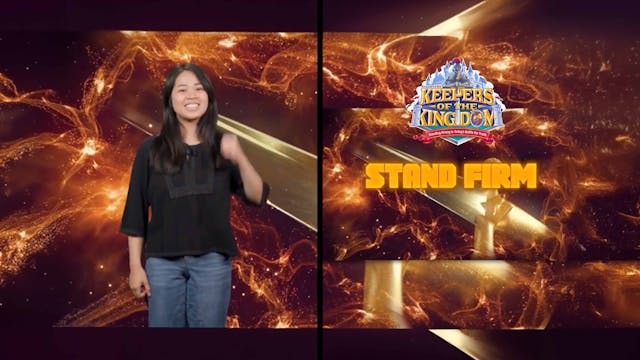 Stand Firm - Ephesians 6:12-13 (Hand ...