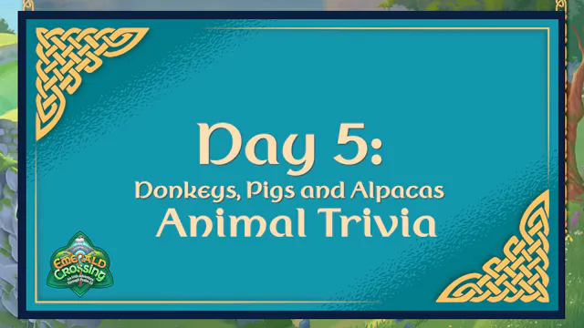 Animal Trivia Day 5 Countdown: Donkey...