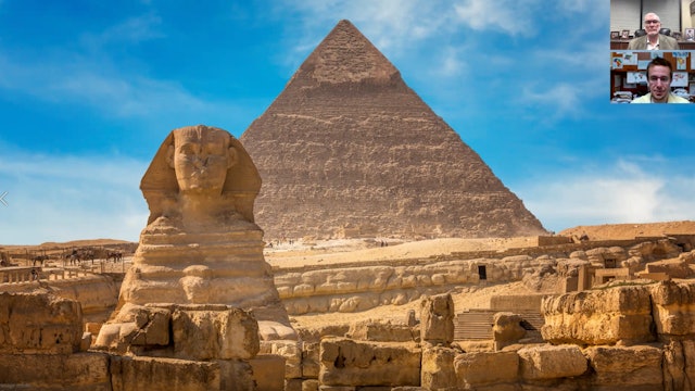 What happened to the ancient Egyptians?