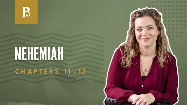 Moving In; Nehemiah 11-13