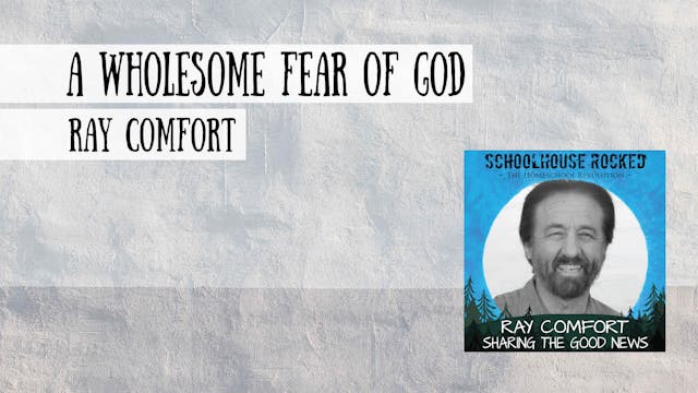 Developing a Wholesome Fear of God