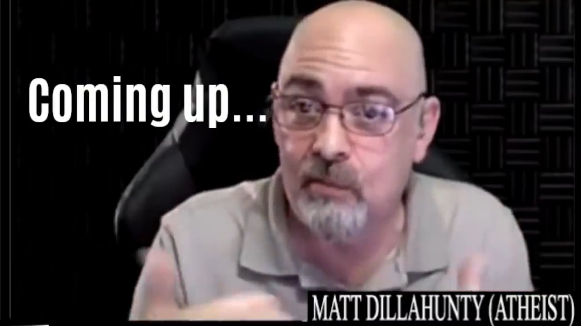Hot Debate  Atheist Matt Dillahunty vs. Christian Ray Comfort
