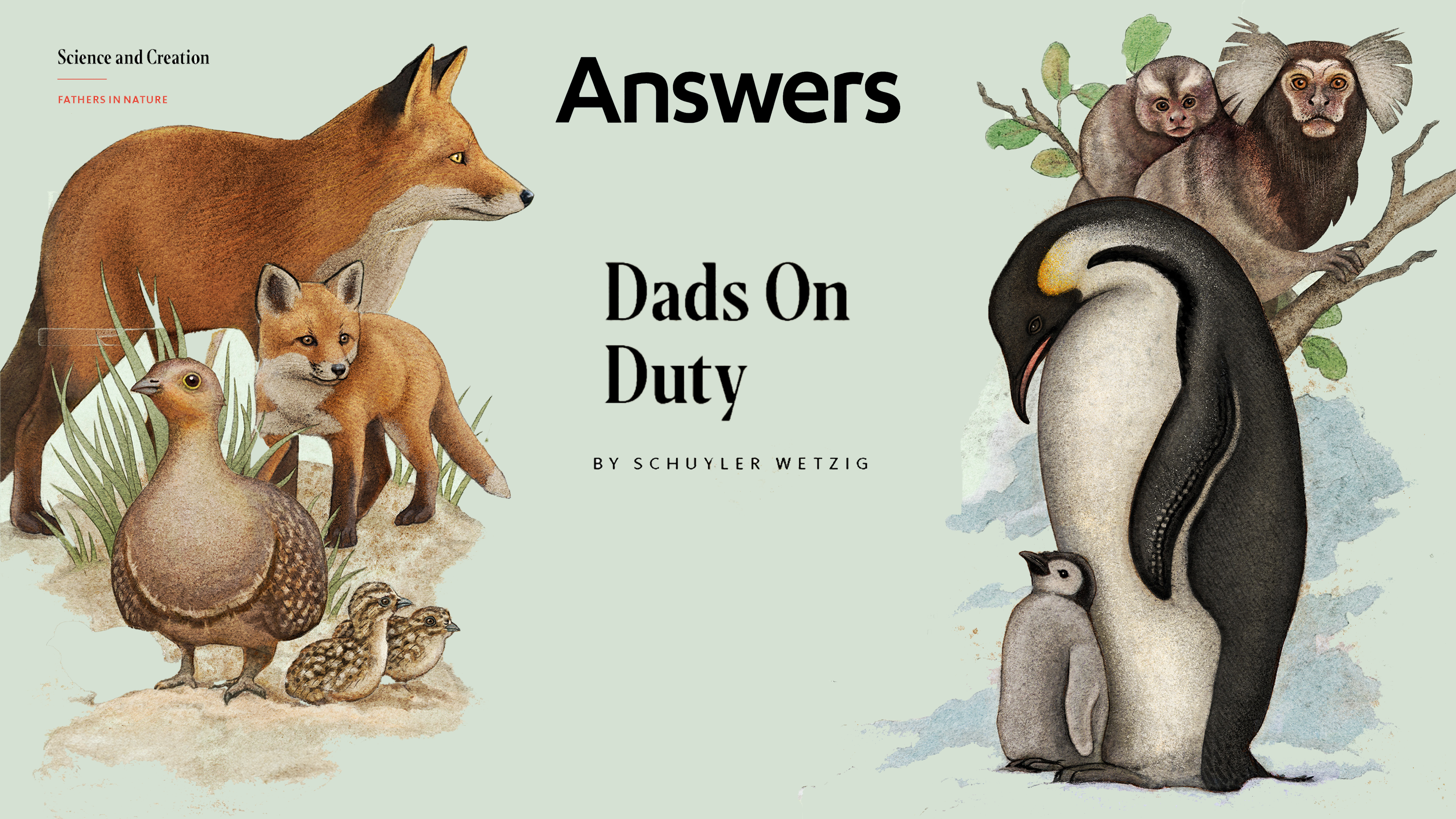 Dads on Duty (Answers Audio Article)