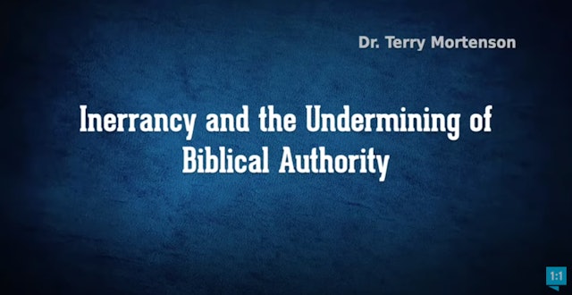 Inerrancy & The Undermining of Biblical Authority