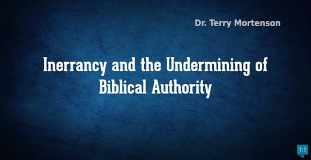 Inerrancy & The Undermining of Biblic...