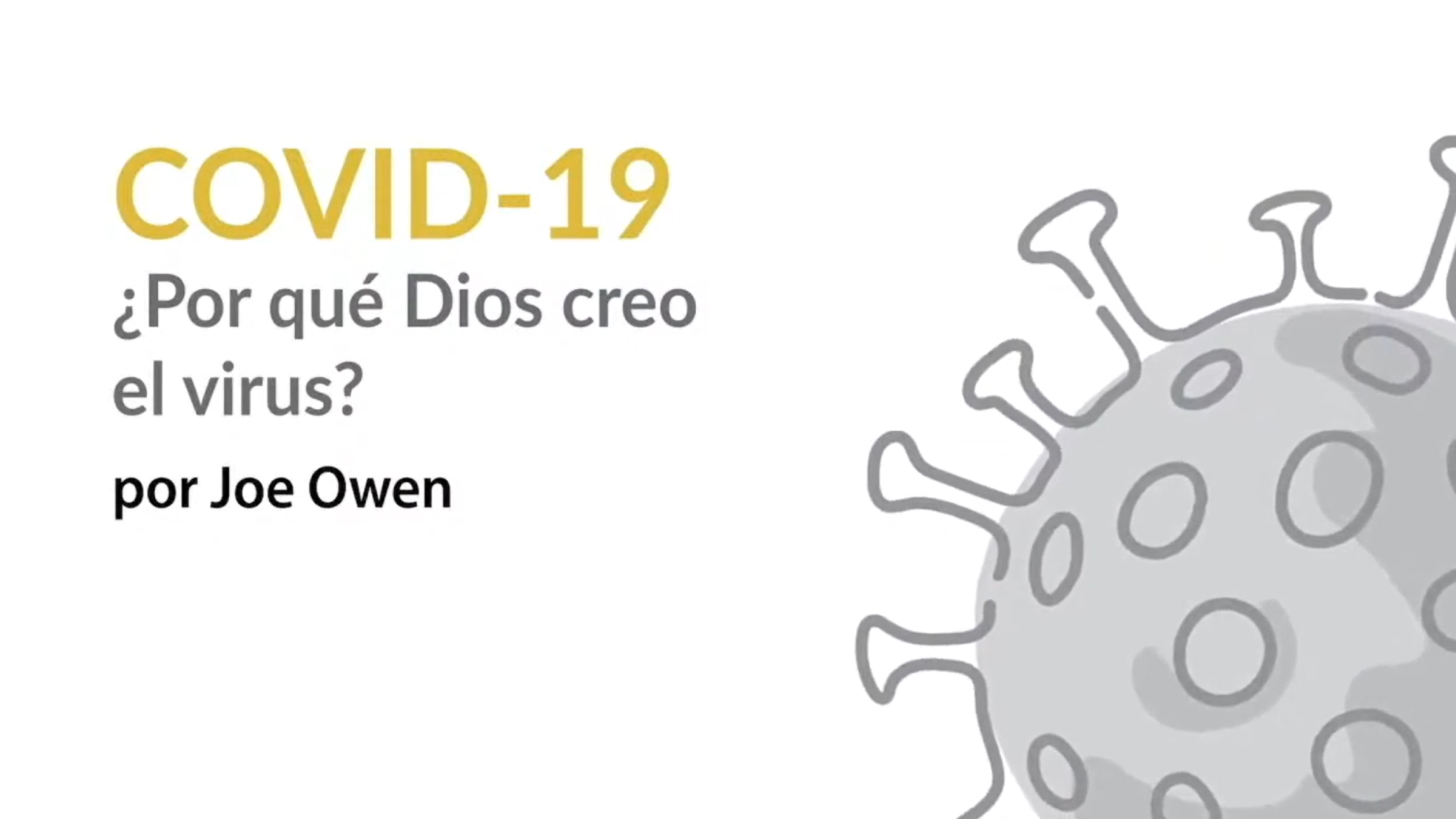 Por qu e creo Dios el virus?