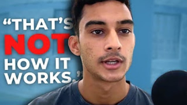 This Muslim Didn't object Until the Christian Said This...