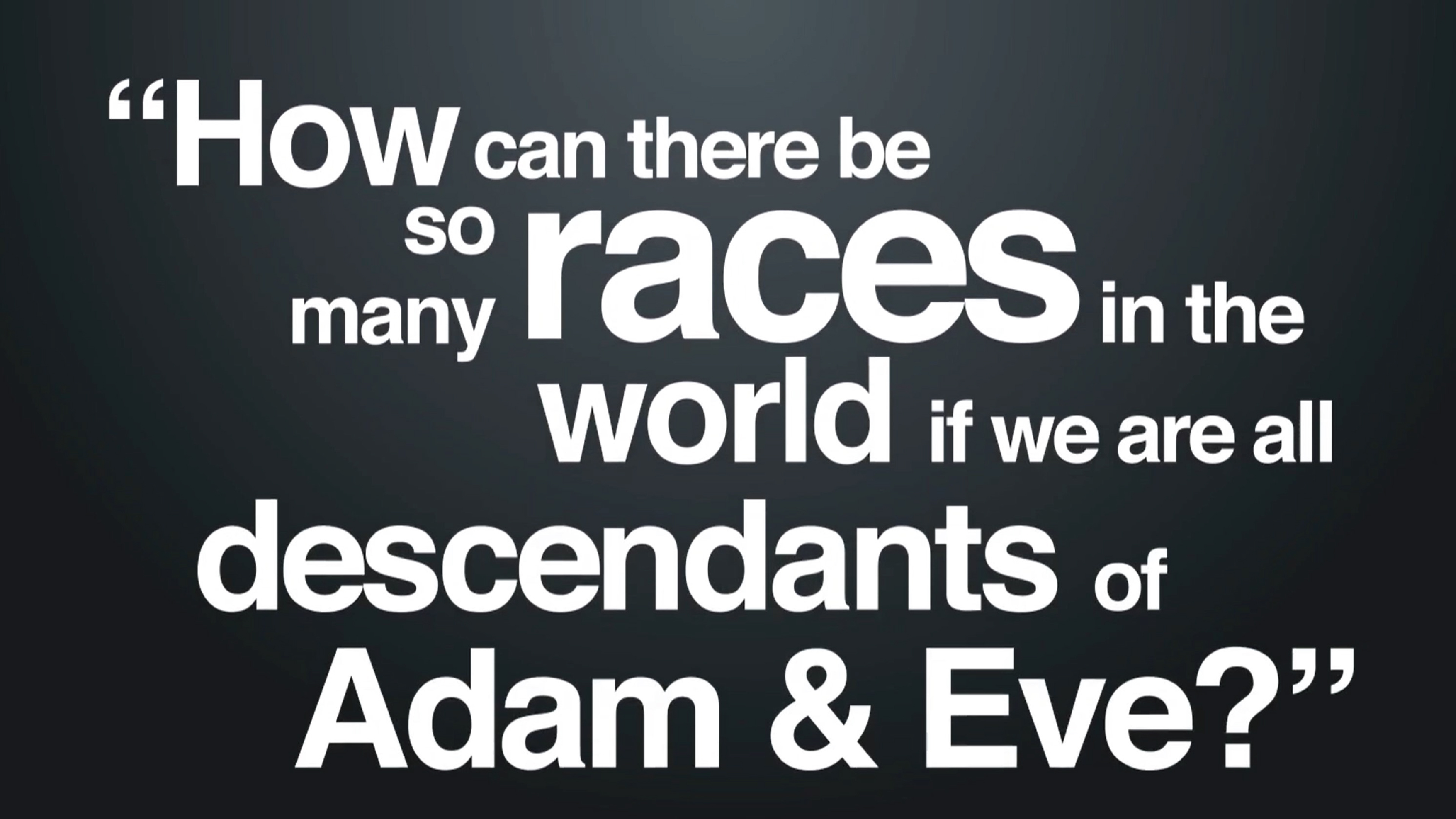 Check This out: Races