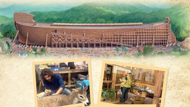 Building the Exhibits of the Ark Encounter