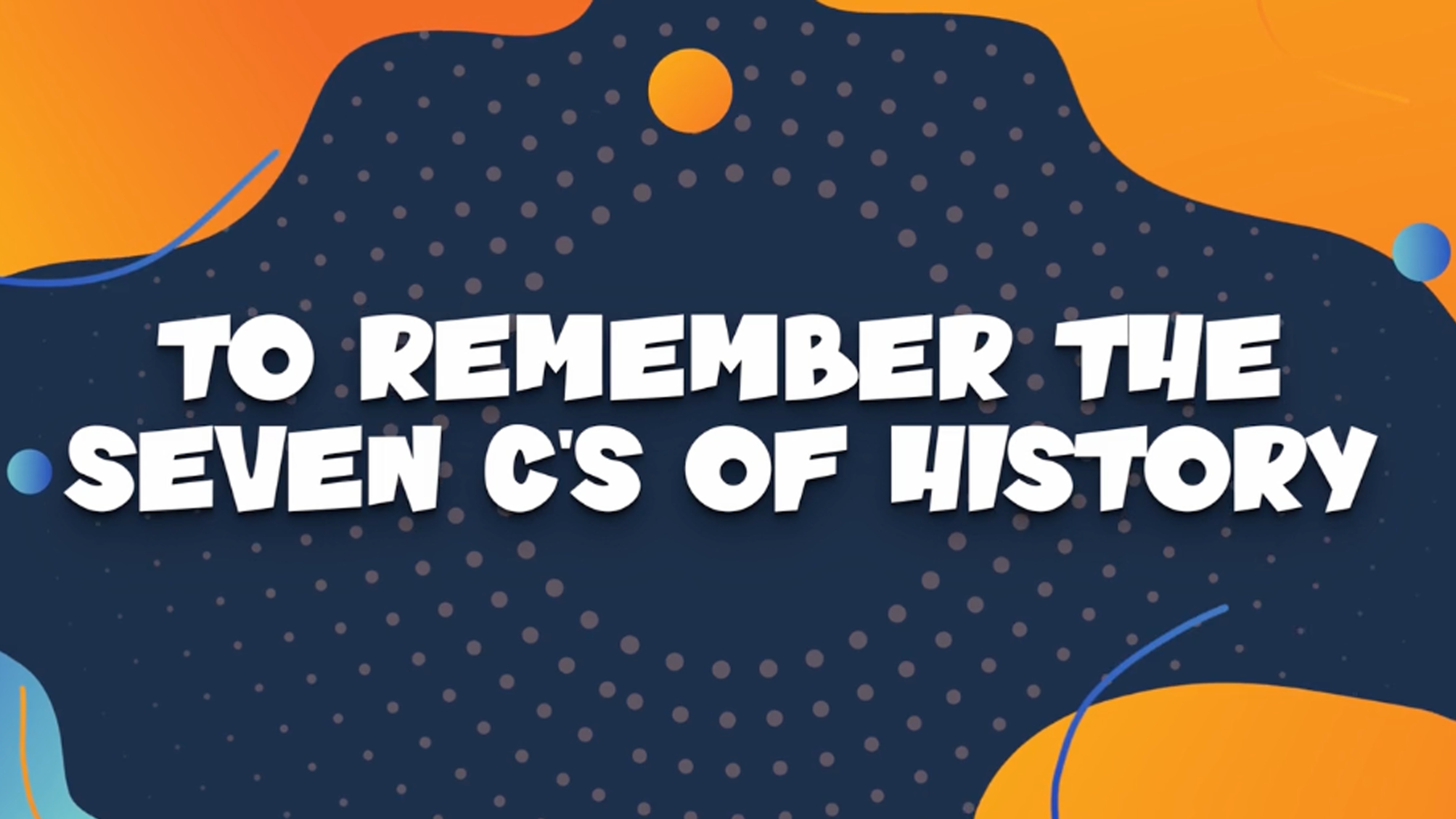 Seven C's of History Lyrics