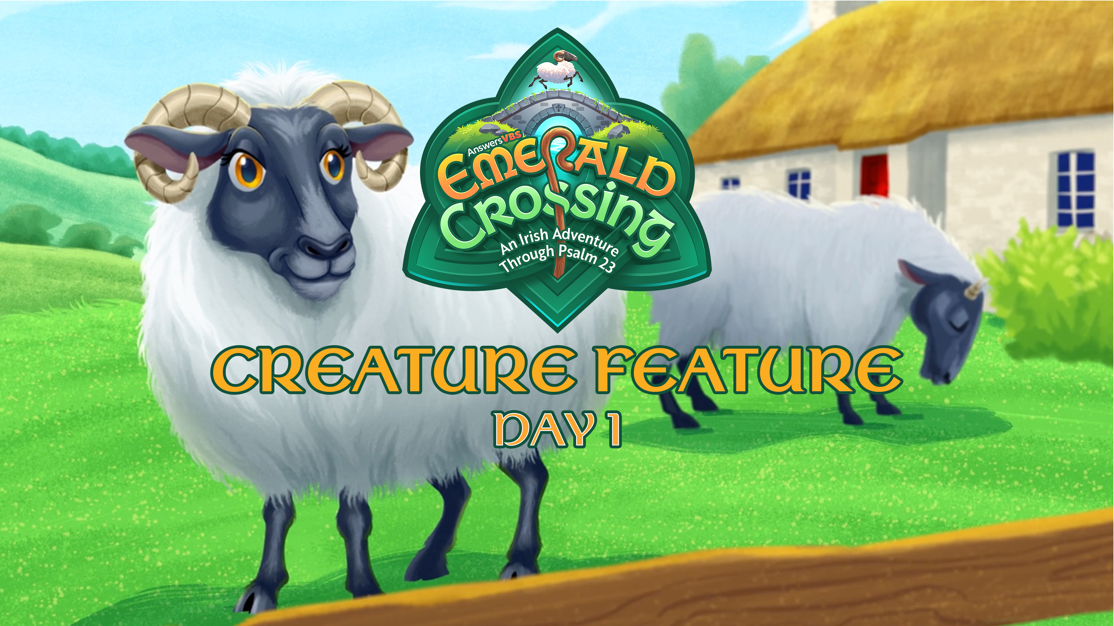 Day 1: Emerald Crossing Creature Feature - Connemara Sheep