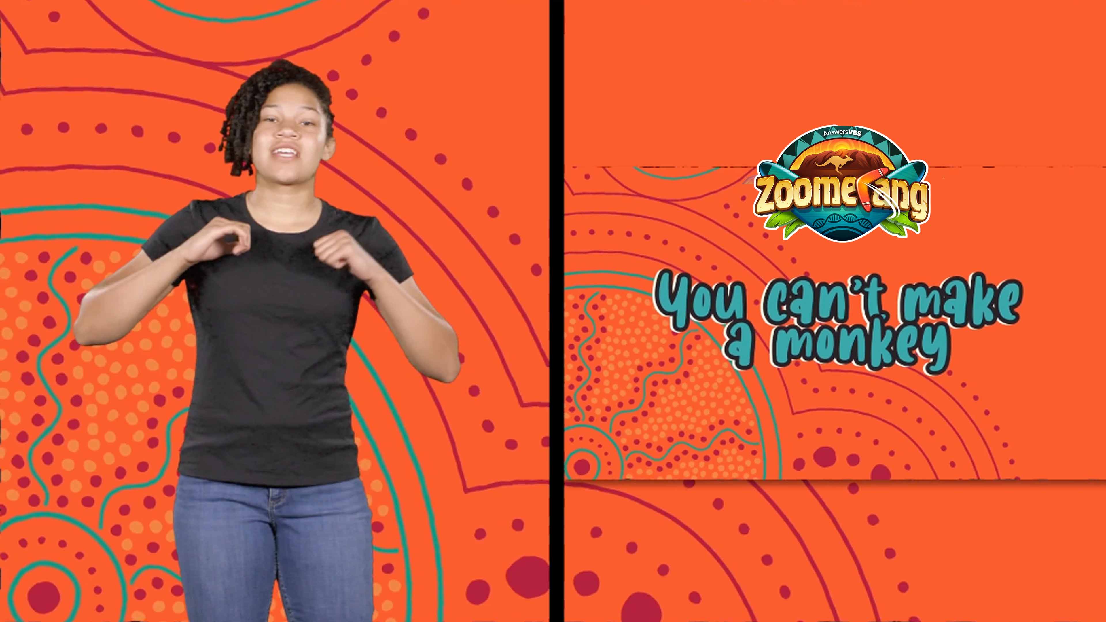 You Cant Make a Monkey (Hand Motions)