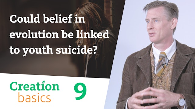 S1E9 Could belief in evolution be linked to youth suicide?