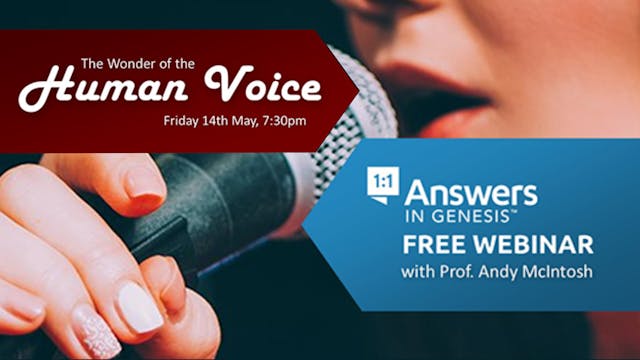 The Wonder of the Human Voice