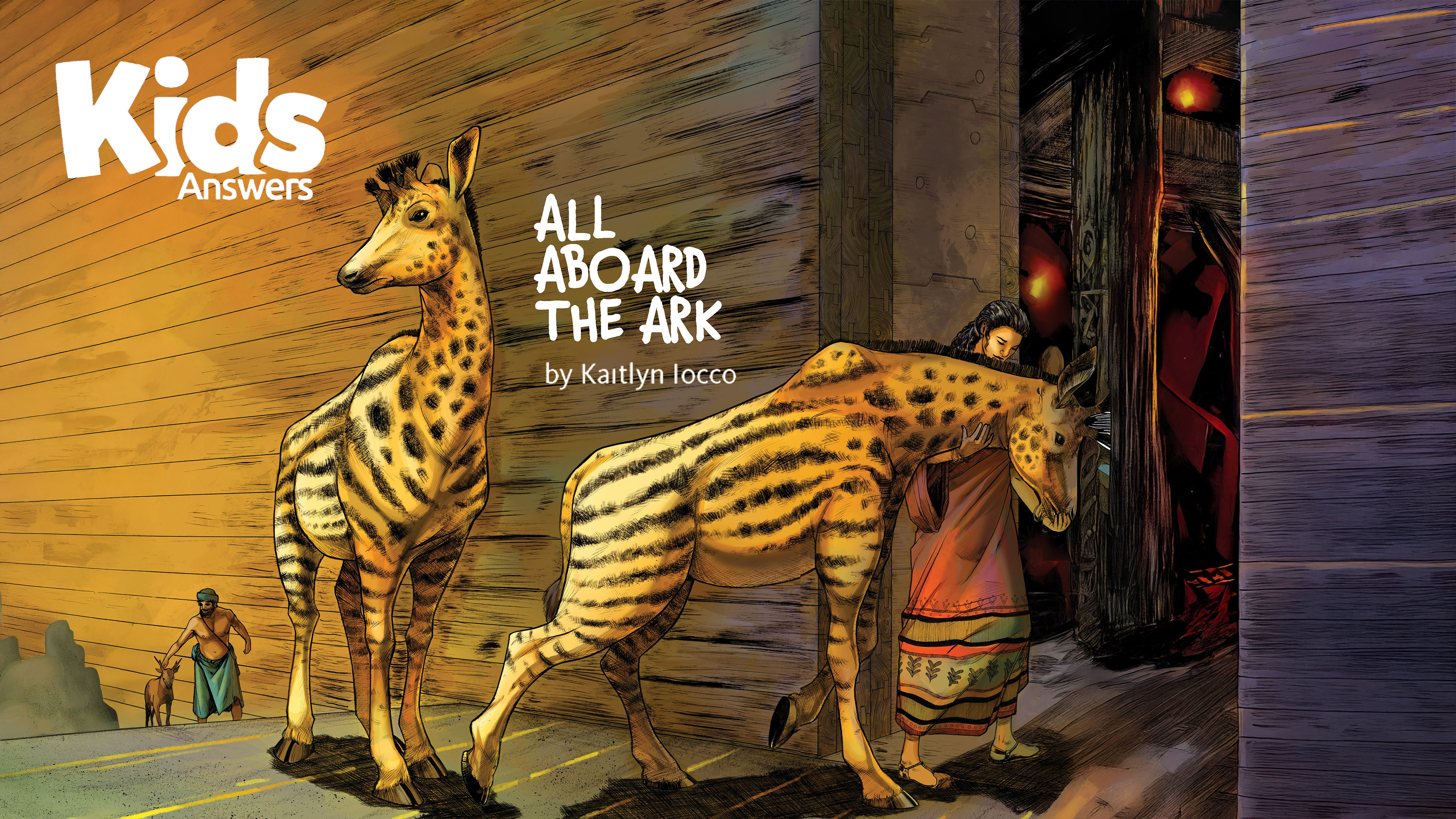 All Aboard the Ark (Kids Answers Audio Article)