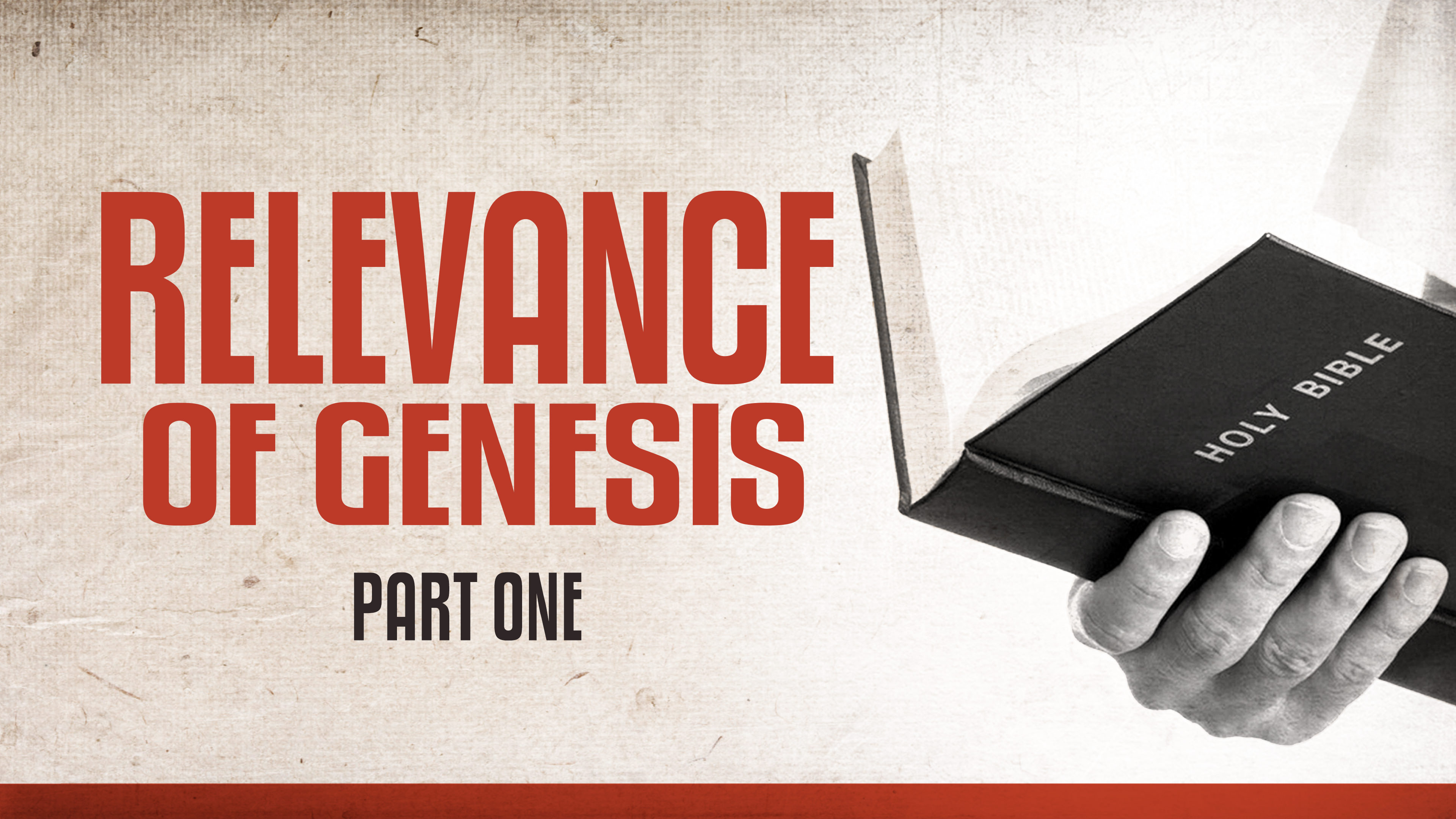 S1E1 Relevance Of Genesis, Part 1 - Ken Ham’s Foundations - Answers.tv