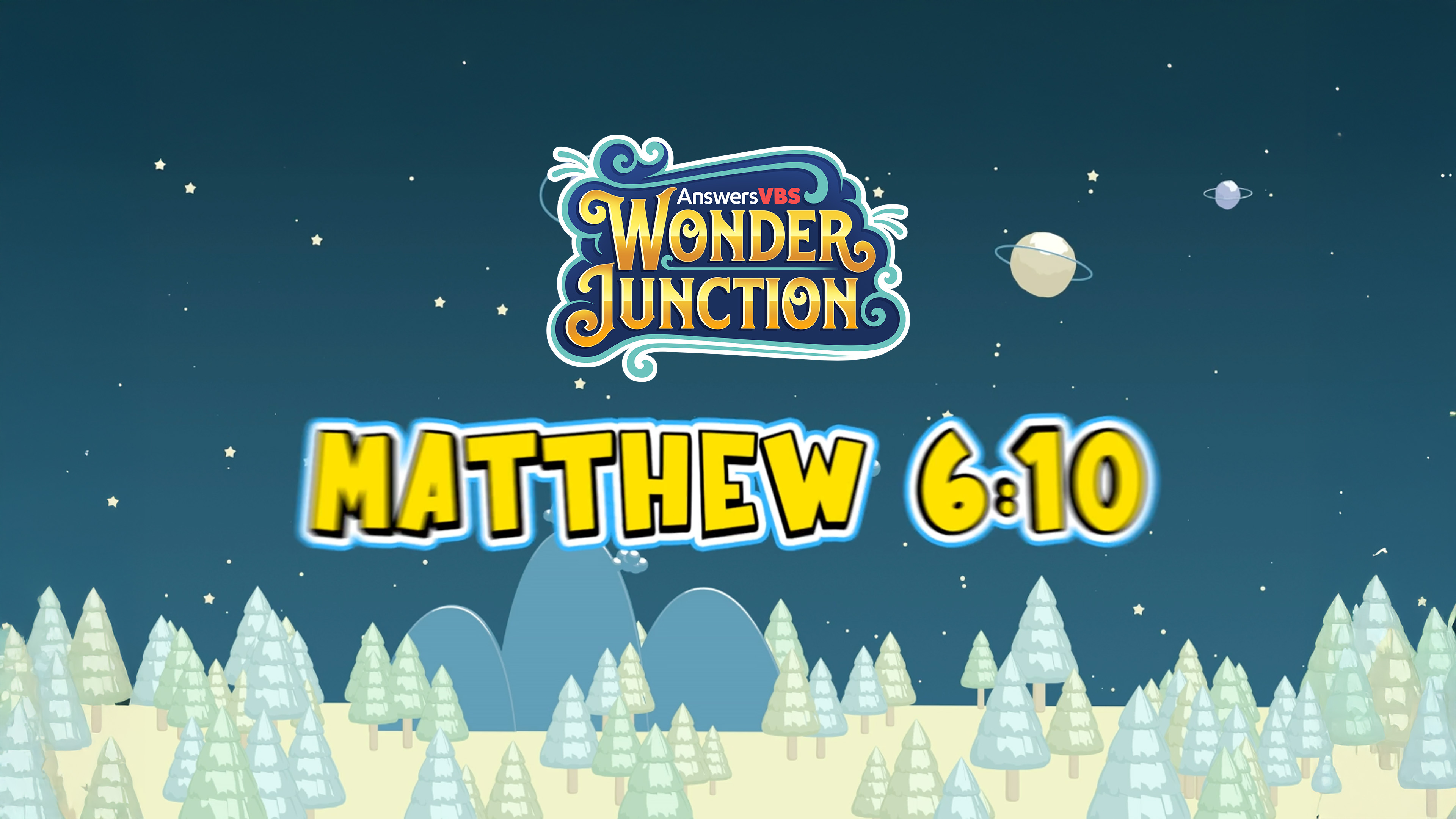 KJV Matthew 6:10 (Memory Verse - Lyrics)