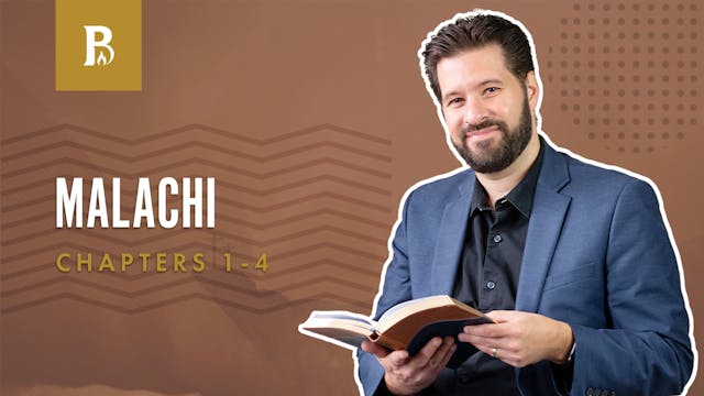God's Messenger; Malachi 1-4