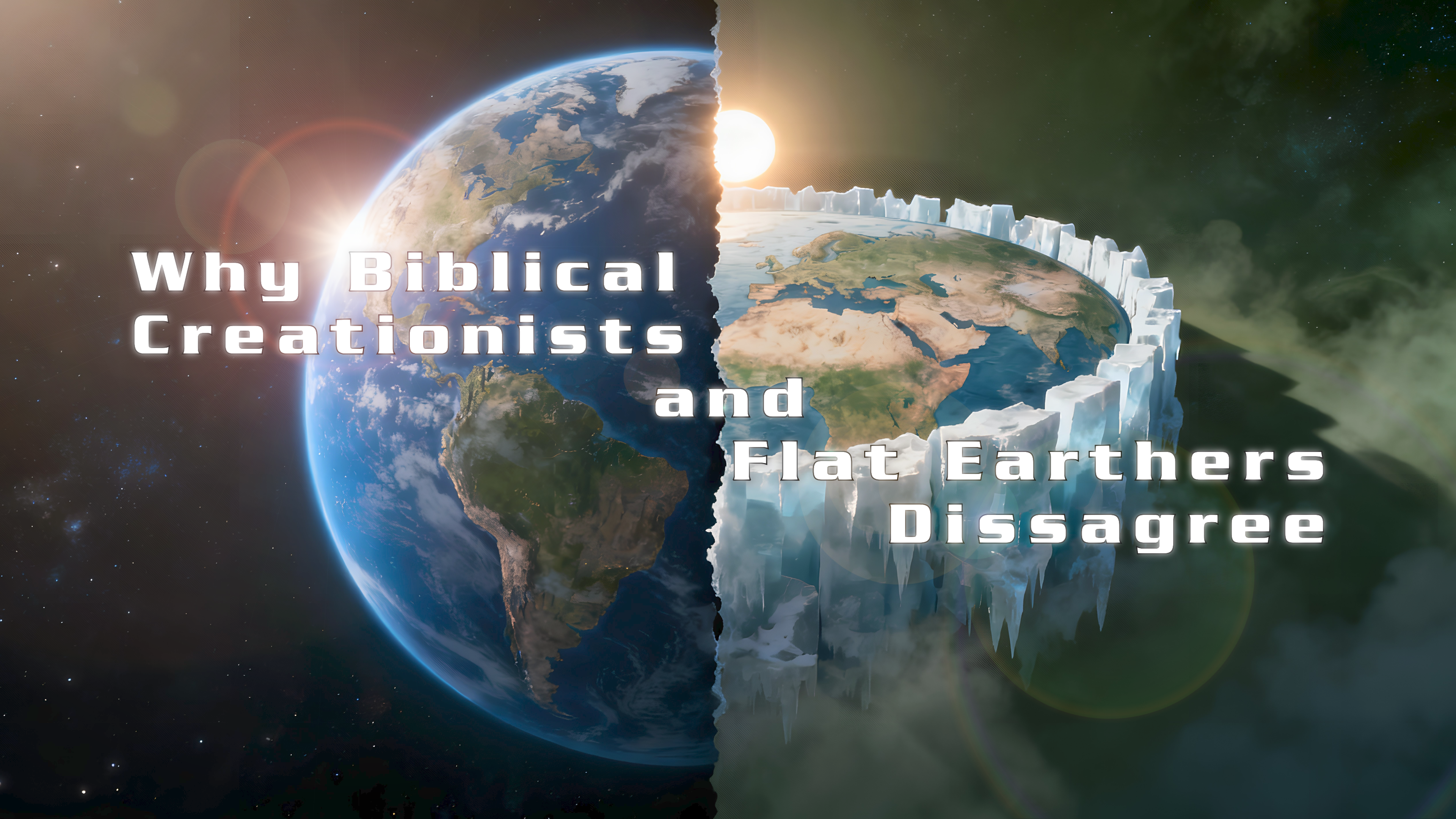 S7E9 Why Biblical Creationists and Christian Flat-earthers Disagree